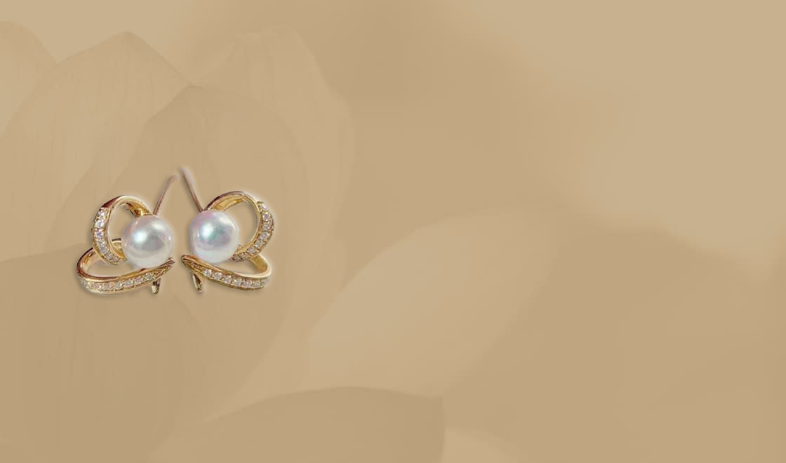 Pure perle bijoux plaqué or