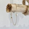 bracelet or perle de culture akoya sur chaine or 750/1000e