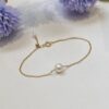 bracelet or perle de culture
