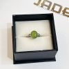 Bague Argent jade “Hannah” style vintage