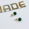 Boucles d‘oreille Jade 8mm Argent