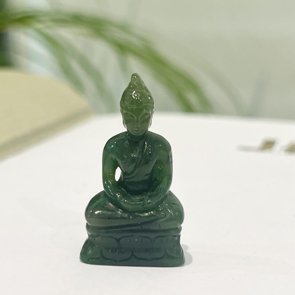 Statuette Petit Bouddha en Jade 