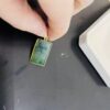 pendentif en or 750/1000e avec jade qualité A