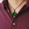 collier mobius jade