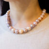 COLLIER PERLES BICOLORES (2)