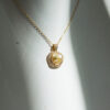 PEND DIAMANT PERLE JAUNE (3)