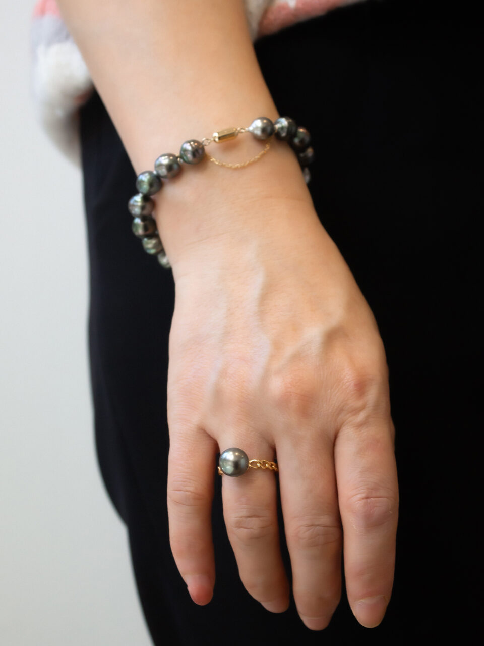 bracelet perle de tahiti 