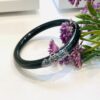 jonc de jade vert foncé