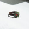 bague jade artisanale
