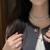 collier en perle de culture blanche 