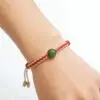 bracelet cordon jade 
