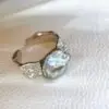 "Souffle du Lagon" – Bague Keishi Perle de Tahiti
