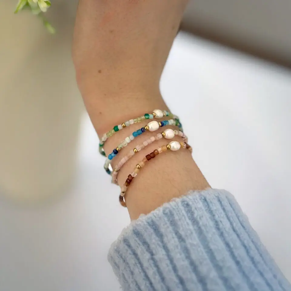 Bracelet Perle de Culture & Minéraux