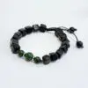 Bracelet avec 3 Jade rondes