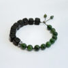 Bracelet Shungite & Jade - 50/50