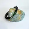 Bracelet Shungite, Jade allongé et Signe astrologique_ Mise en scène