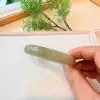 jonc de jade vert  de couleur yang lu