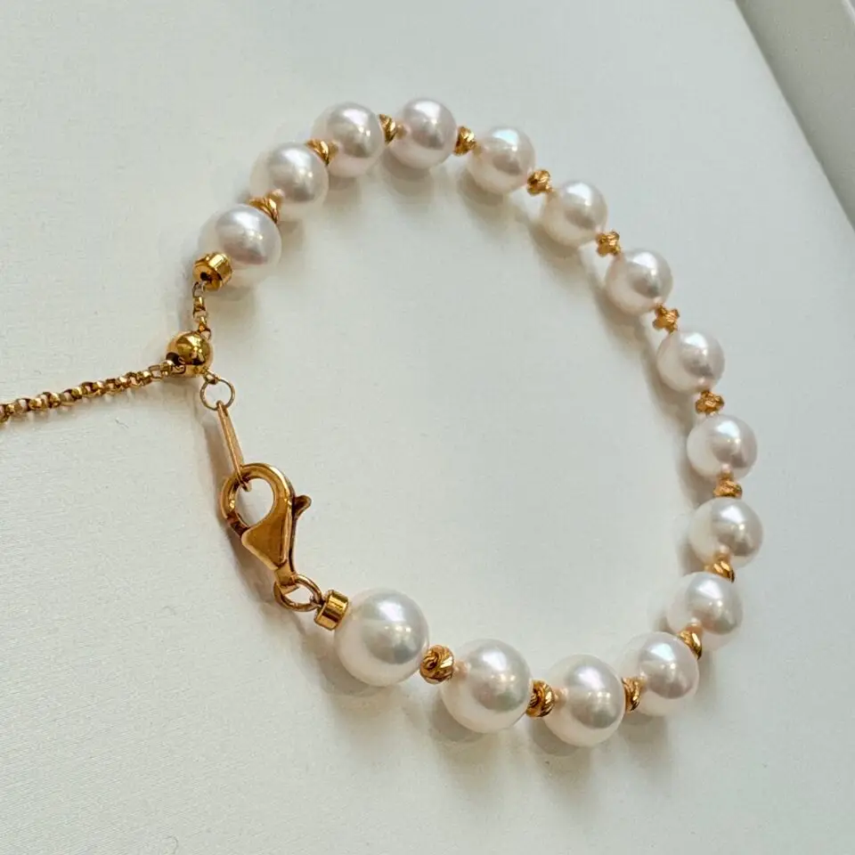 bracelet perle de culture