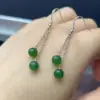 boucle d'oreille jade