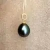 pendentif perle de culture de tahiti