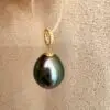 pendentif avec perle de tahiti